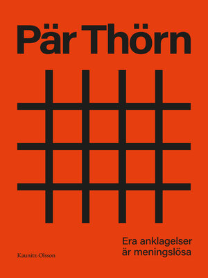 cover image of Era anklagelser är meningslösa